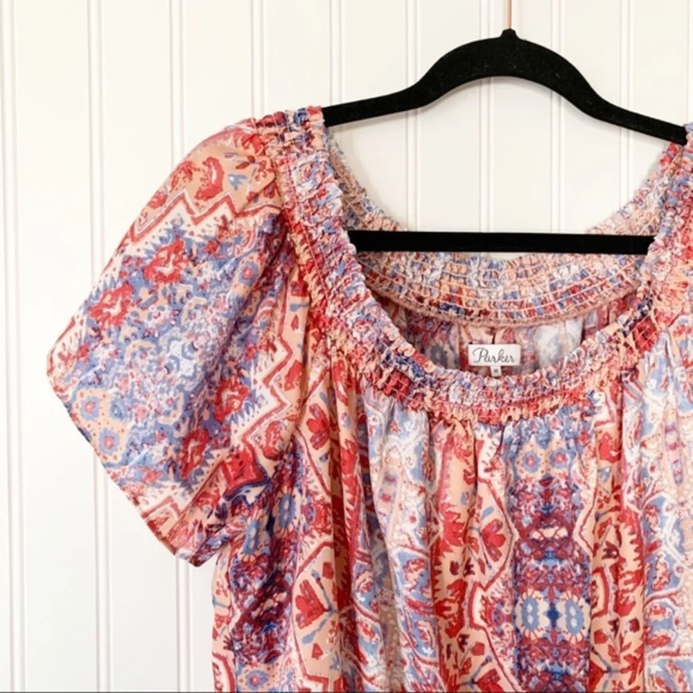 Parker Marmari Kaling Off the Shoulder Romper